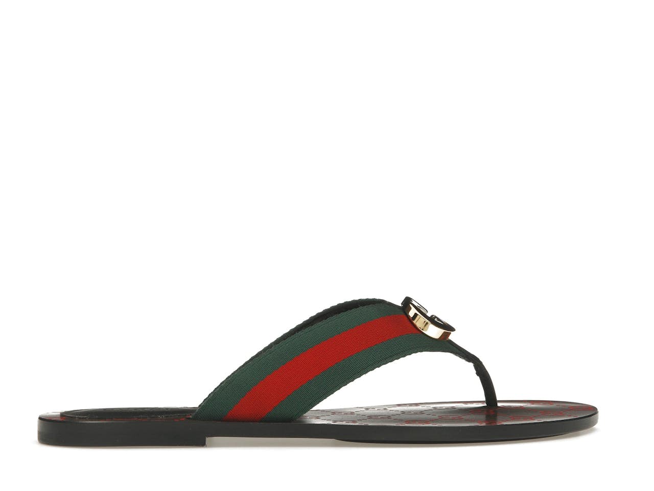 Gucci Web Thong Sandal size~6.5