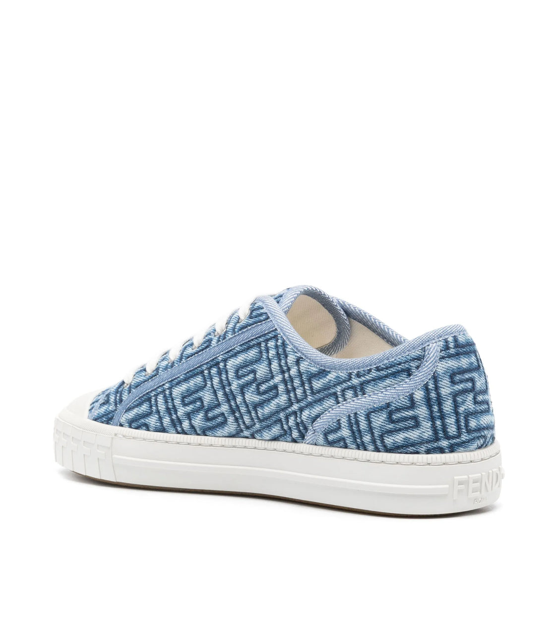 Women’s Fendi Domino Denim Sneakers Size 9.5