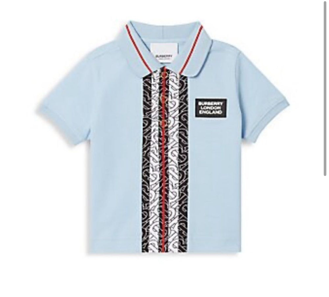 Brand new kids Burberry size 2 polo shirt