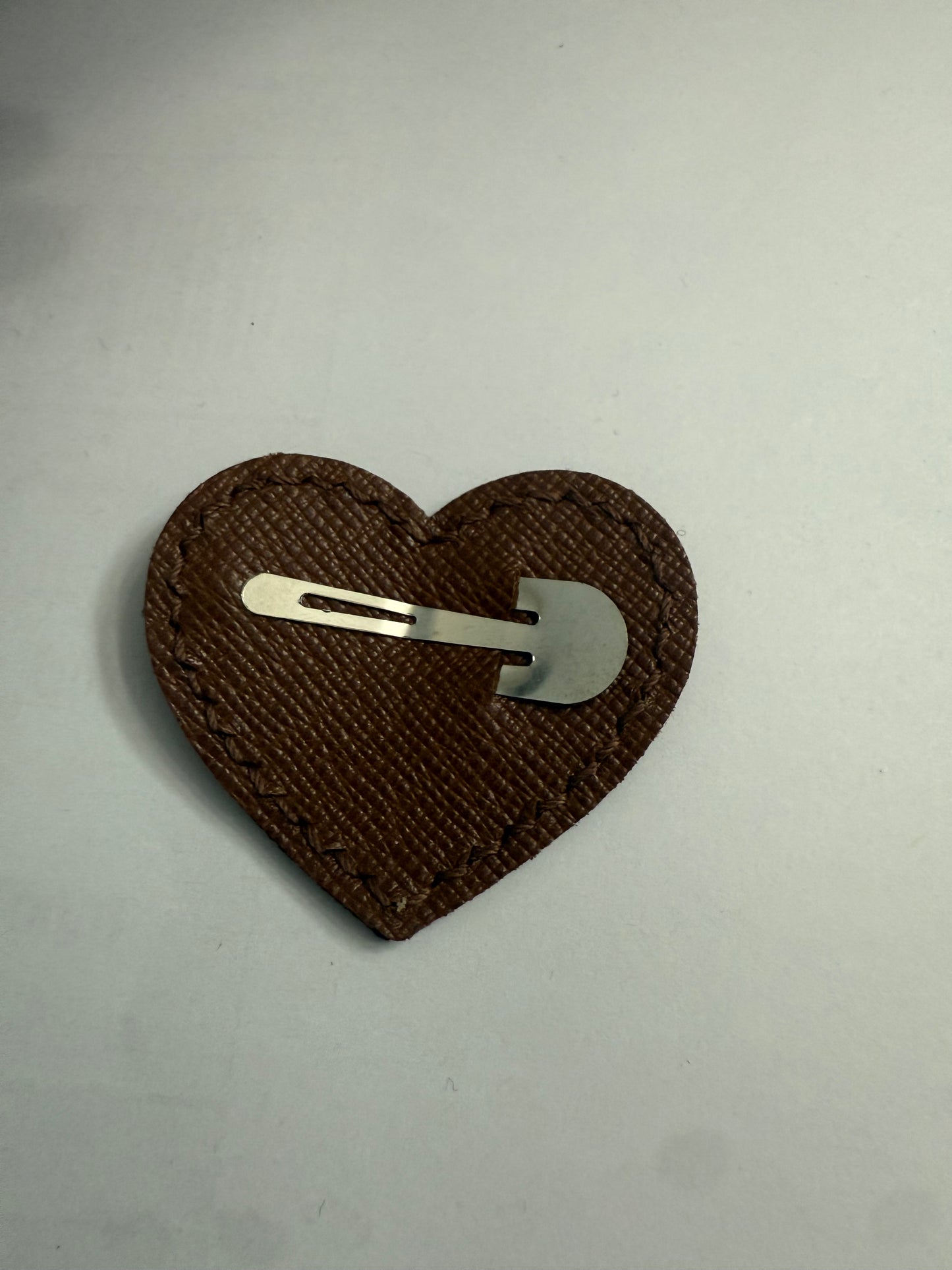 Upcycled Louis Vuitton hair pin