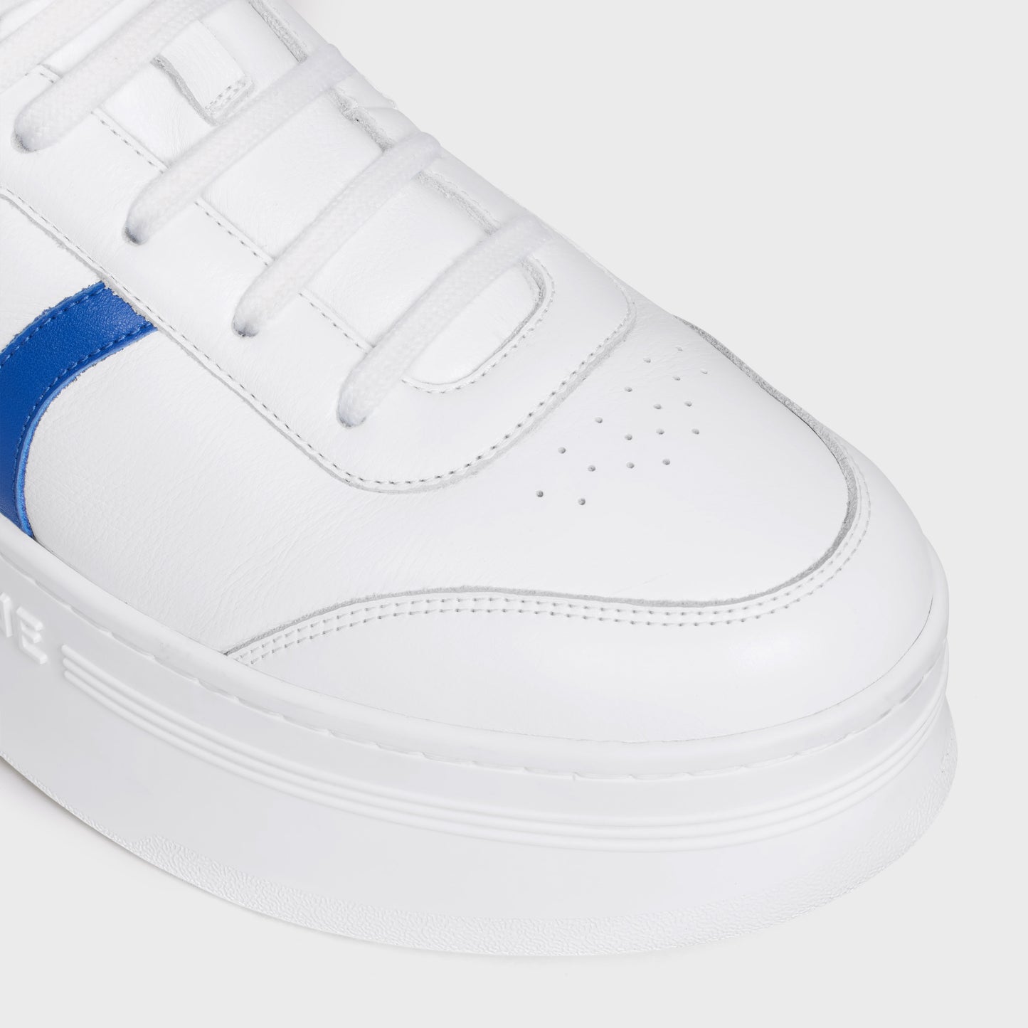 CELINE
MID BLOCK SNEAKERS WITH SCRATCH AND WEDGE in CALFSKIN size 10 women’s