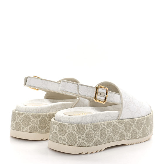 Gucci GG Platform Sandals SIZE 41