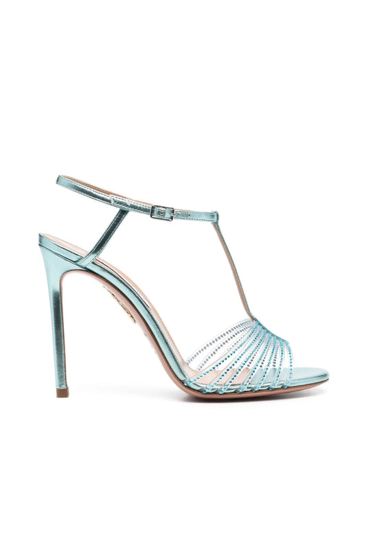 Aquazzura
Amore Mio 105mm crystal sandals size~10