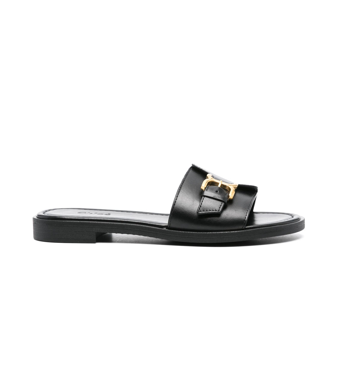 Clhoé Marcie leather slides size~6