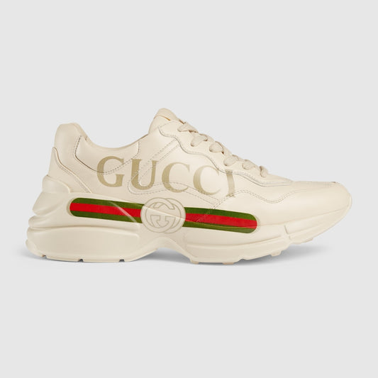 Gucci 
WOMEN'S RHYTON SNEAKER WITH GUCCI LOGO size~6