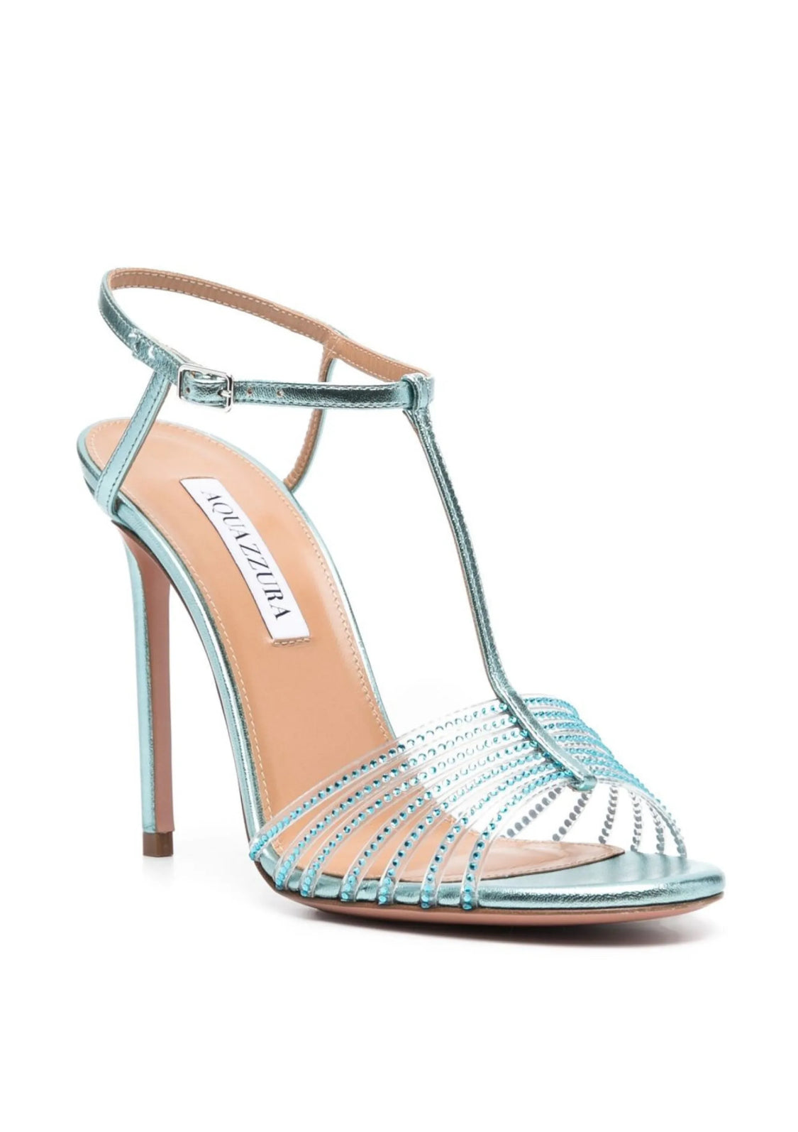 Aquazzura
Amore Mio 105mm crystal sandals size~10