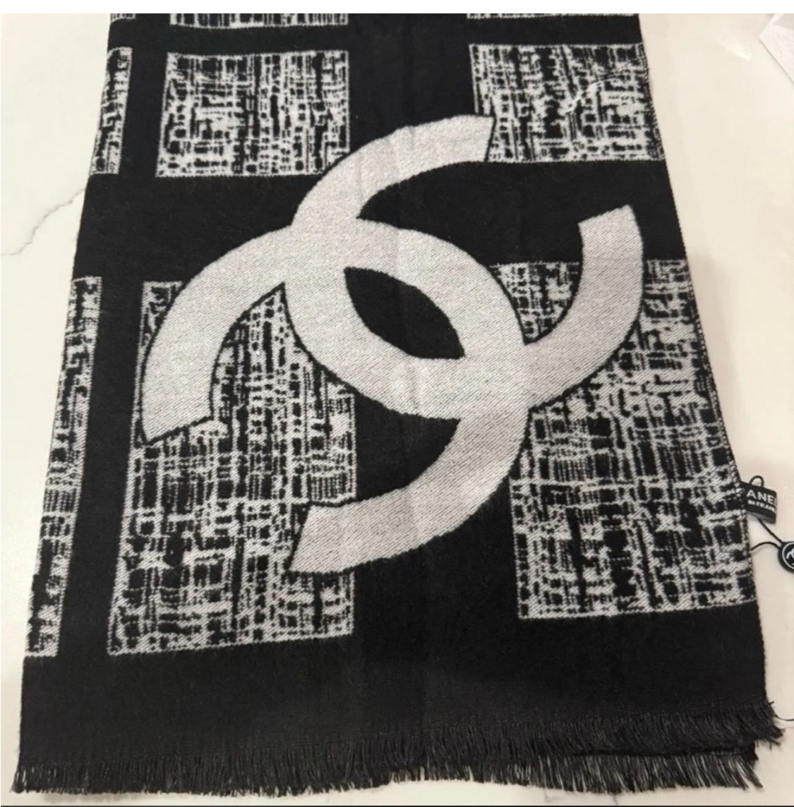 New Chanel Gwp with box scarf