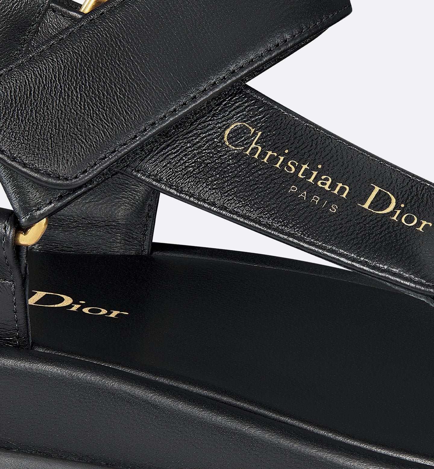 Dior D-Wave Sandal
Black Lambskin size~ us 10.5