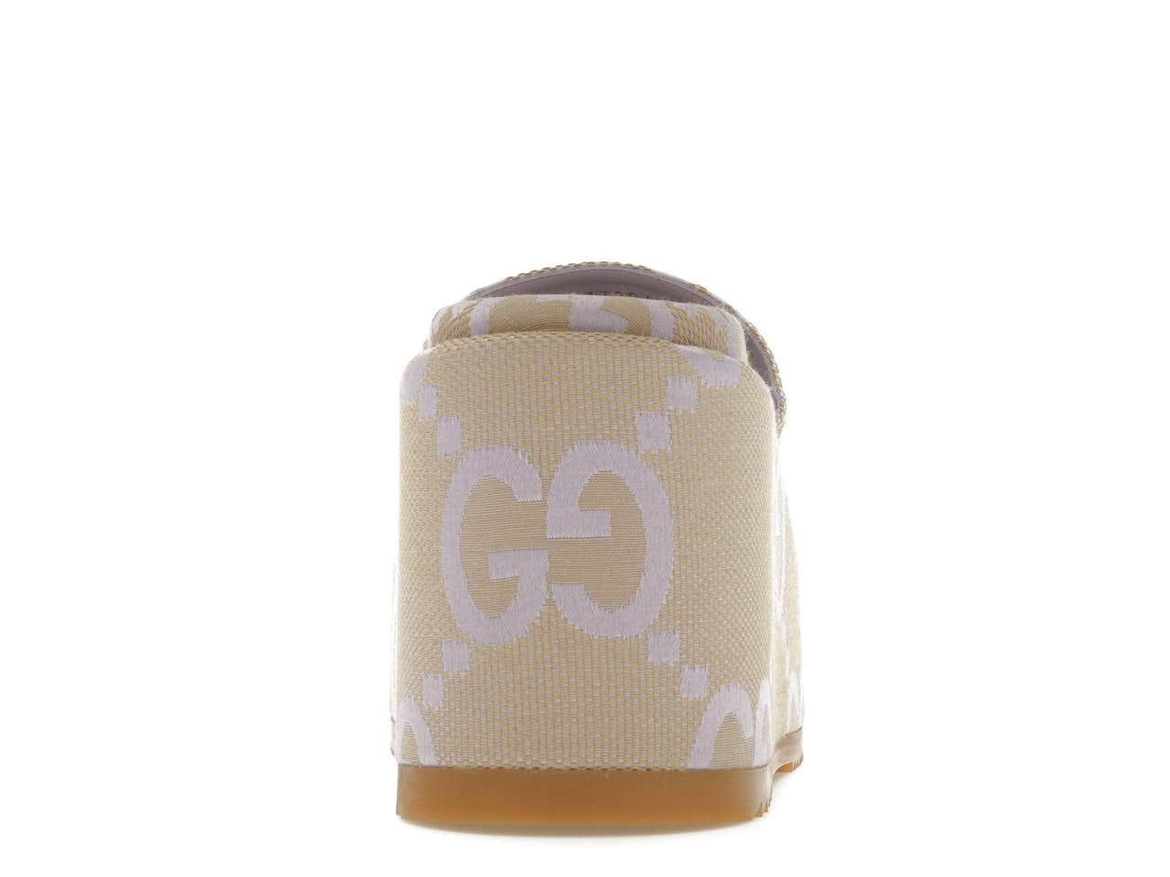 Gucci Jumbo GG Platform Slide Sandal
Beige purple Canvas size~10.5