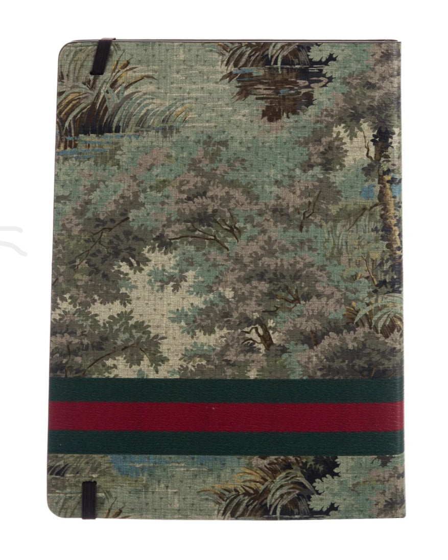 Gucci Large Radura Print Notebook