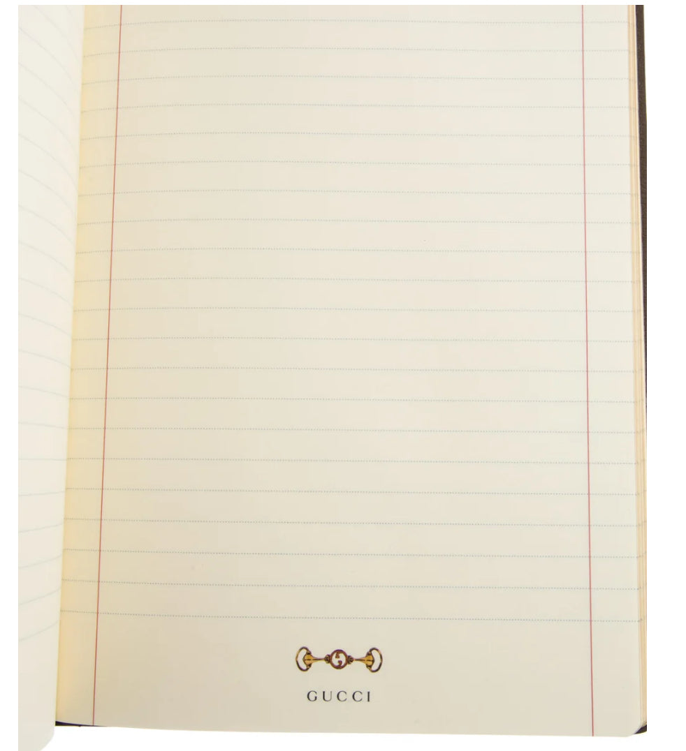 Gucci Large Radura Print Notebook