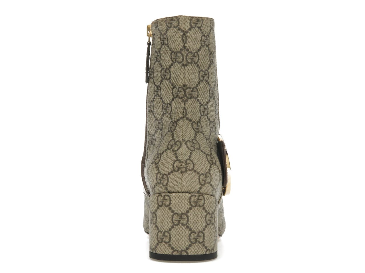 Gucci Wmns Blondie Ankle Boot 'GG Canvas - Beige' size~7