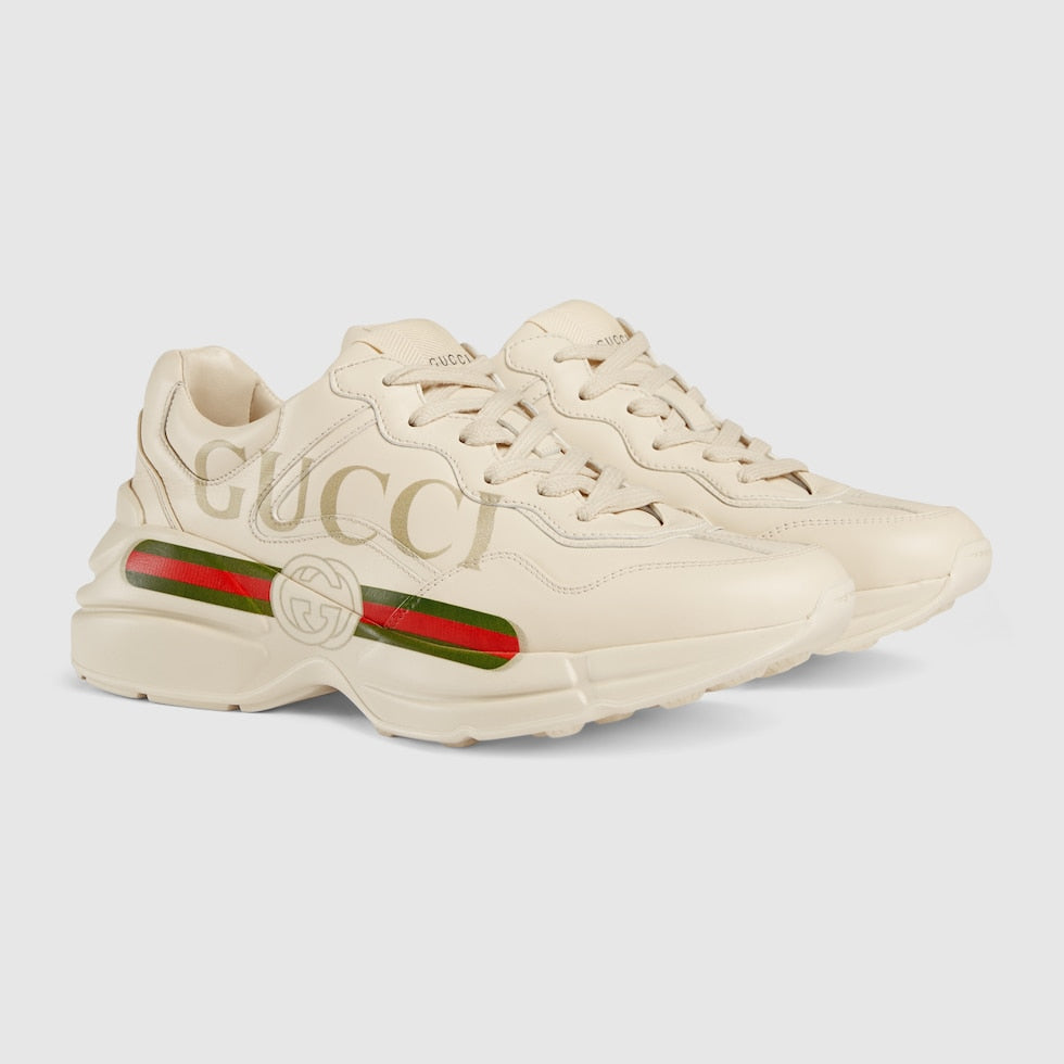 Gucci 
WOMEN'S RHYTON SNEAKER WITH GUCCI LOGO size~6
