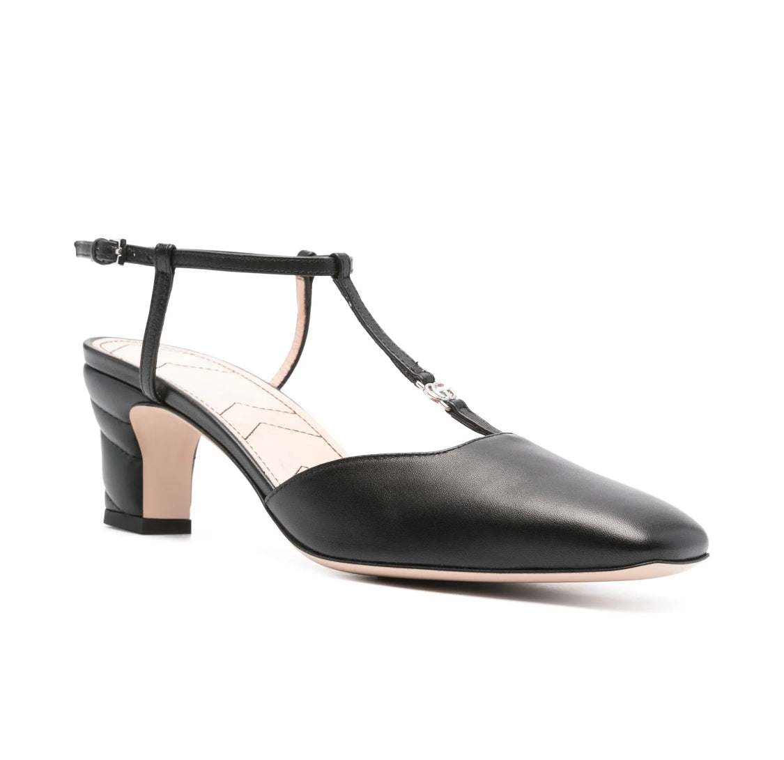 Gucci
Women's Double G Slingback Pumps size~us 10