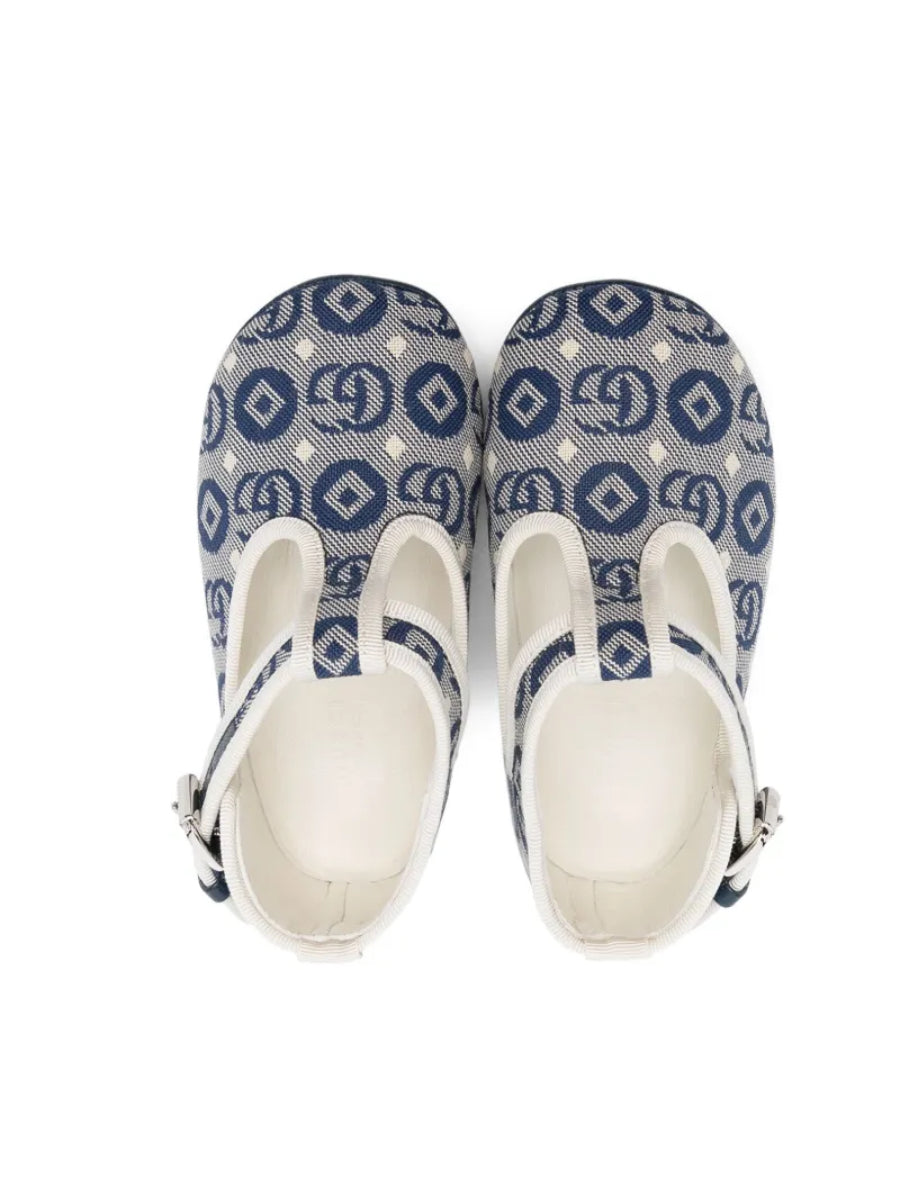 Gucci Kids
Double G canvas crib shoes 6-12 months size~19