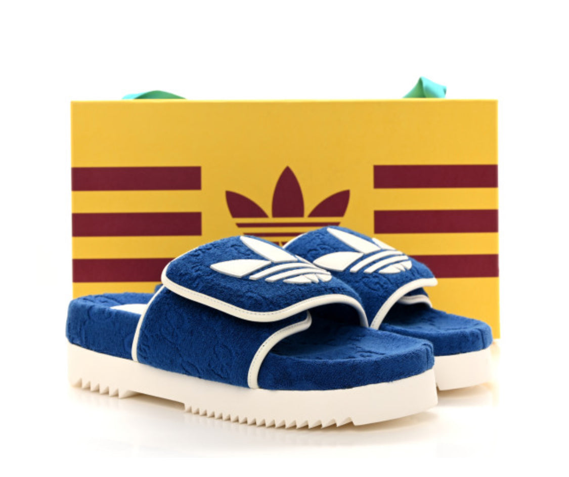 GUCCI 
X ADIDAS Terry Cloth GG