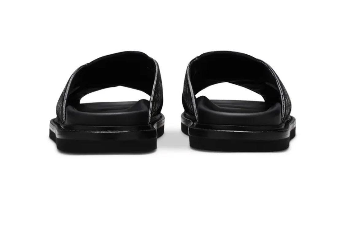 Dior Aqua Sandal 'Dior Oblique - Beige Black'