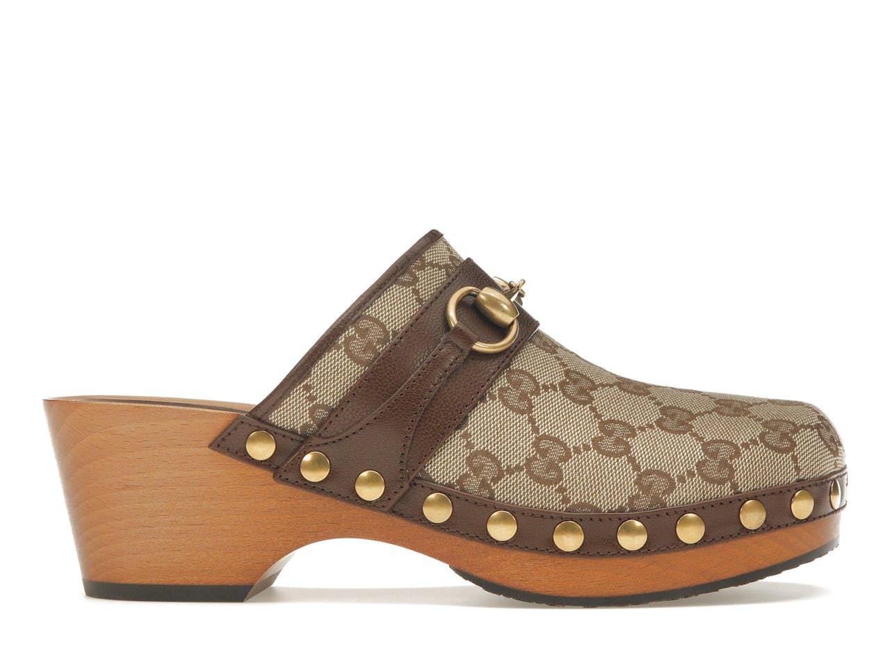 Gucci GG 35mm Clog
Beige Canvas size~7