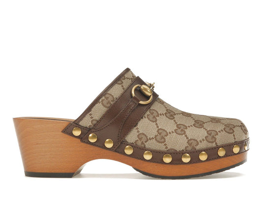 Gucci GG 35mm Clog
Beige Canvas size~7