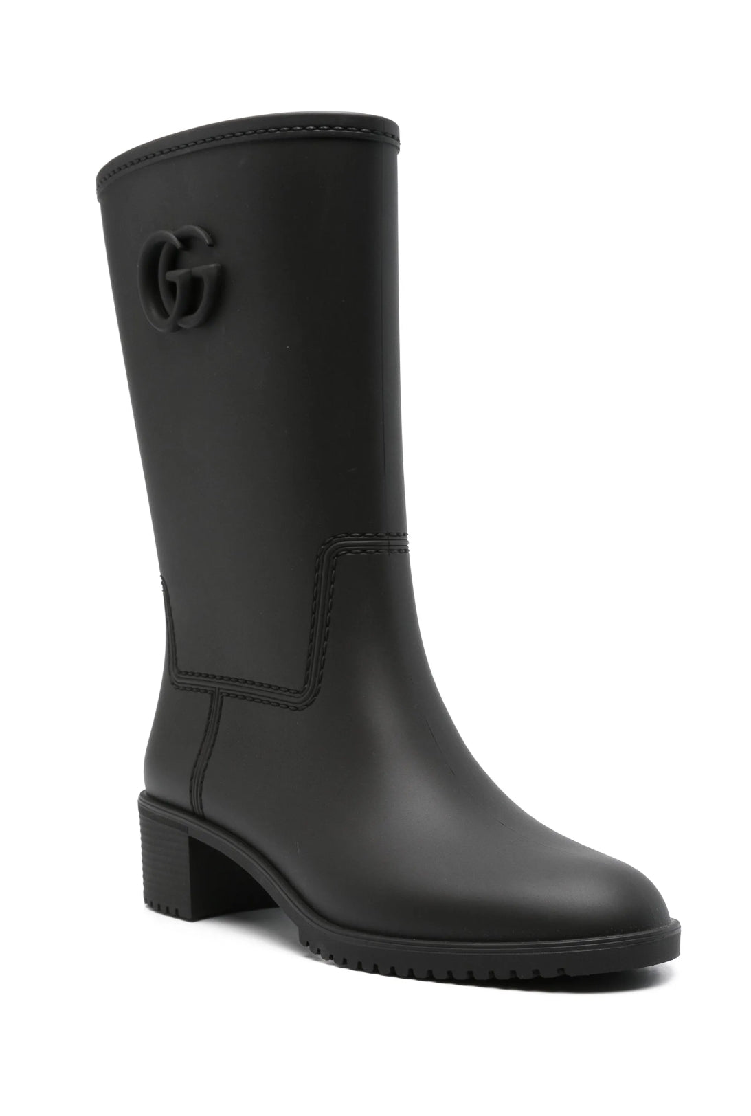 Gucci Rubber Double G Womens Rain Boots size 11