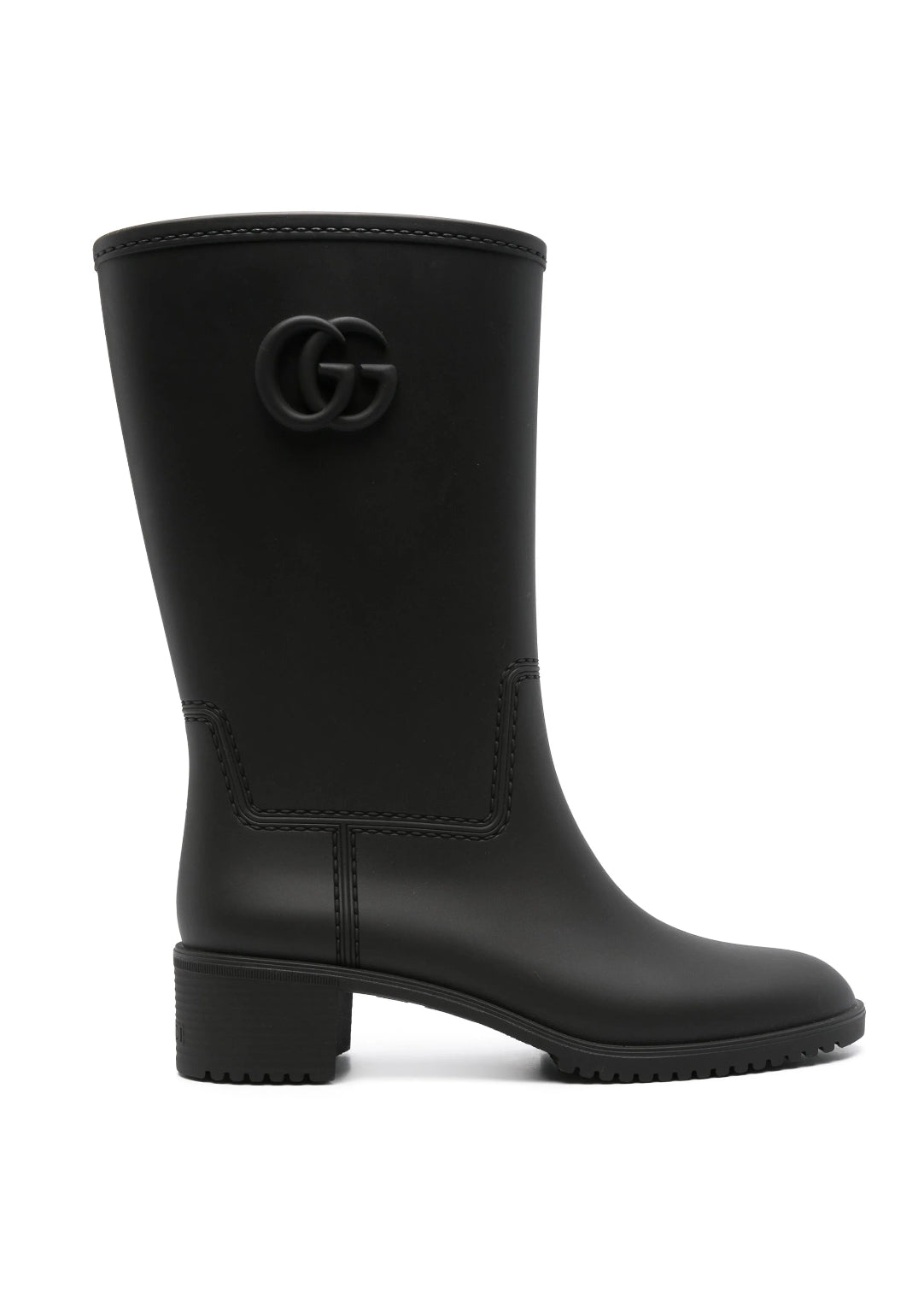 Gucci Rubber Double G Womens Rain Boots size 11