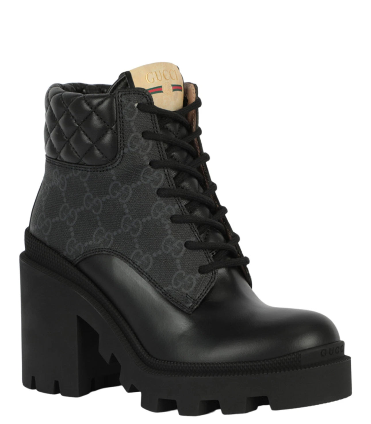 Gucci boots black leather Women's ~ Size 8.5