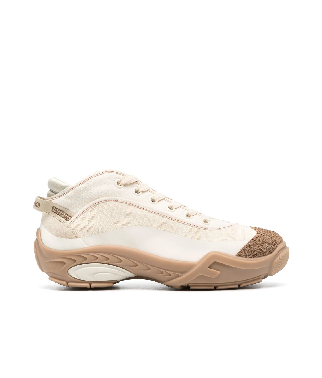 FENDI Tag Leather Sneaker  Mens us ~ Size 9