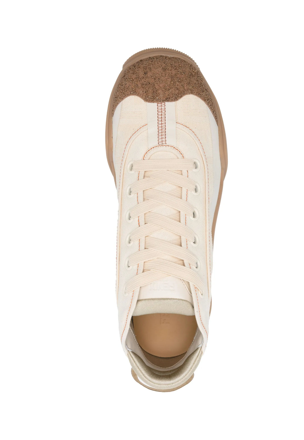 FENDI Tag Leather Sneaker  Mens us ~ Size 9