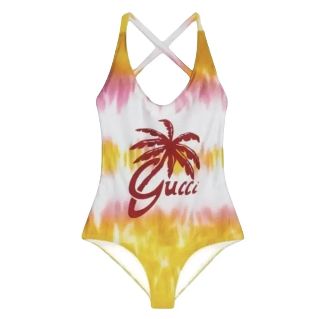 Gucci Women’s Tie-dye lycra swimsuit size small