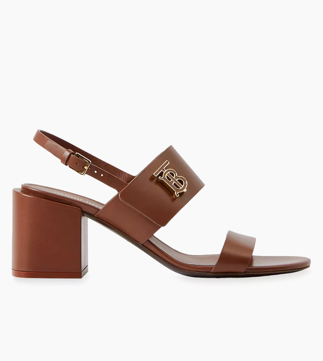 Burberry
Women's Virginia Monogram Slingback High Heel Sandals size 7.5