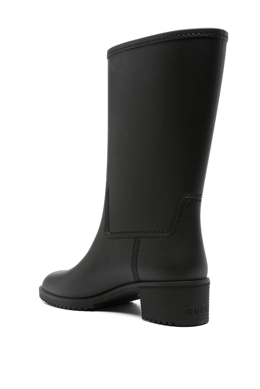 Gucci Rubber Double G Womens Rain Boots size 11