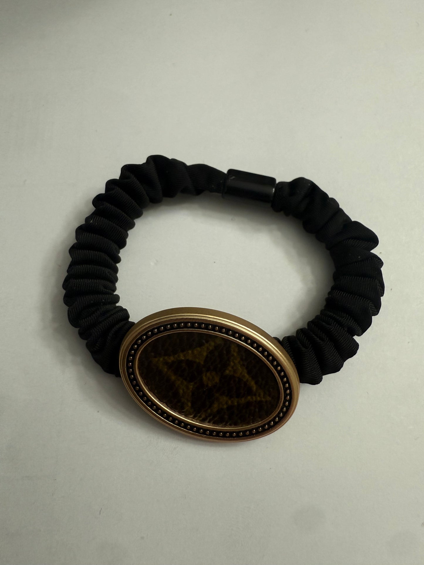 Upcycled Louis Vuitton hairband