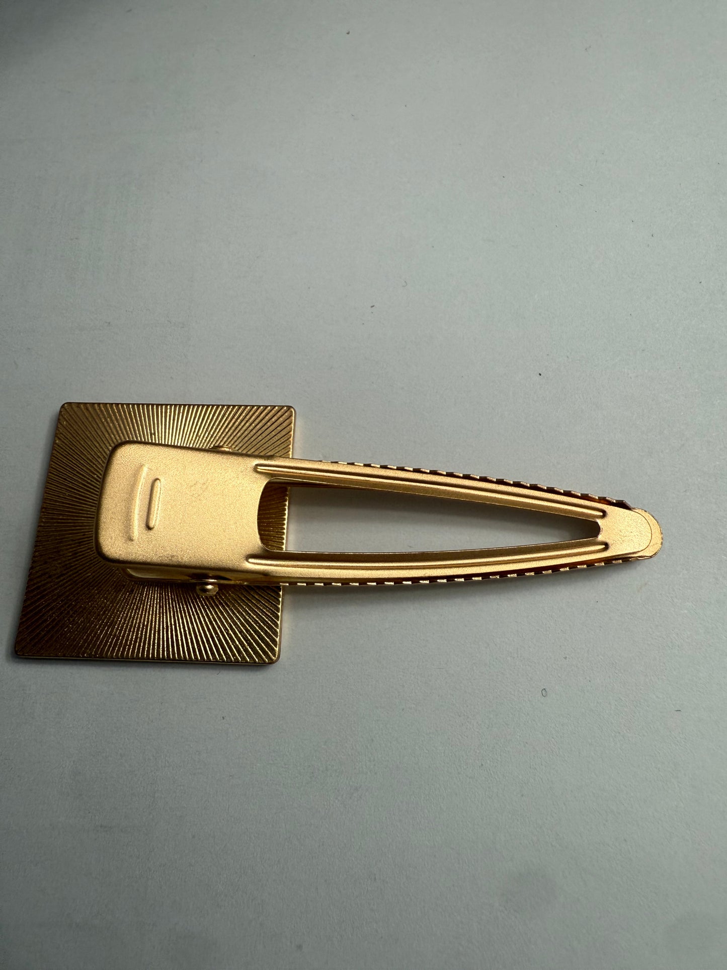 Upcycled Louis Vuitton hair pin /clip