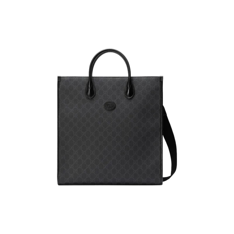 GUCCI GG Retro Series Leather Tote bag hand bag