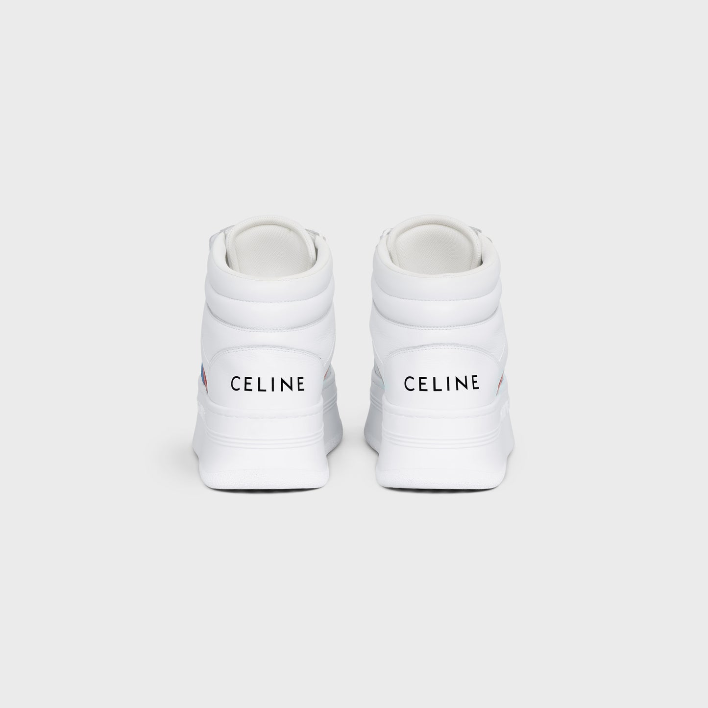 CELINE
MID BLOCK SNEAKERS WITH SCRATCH AND WEDGE in CALFSKIN size 9 women’s