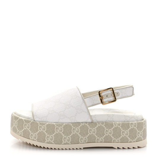 Gucci GG Platform Sandals SIZE 41