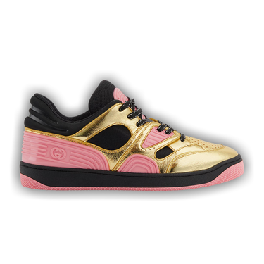 Gucci Wmns Basket 'Black Gold Pink size 11