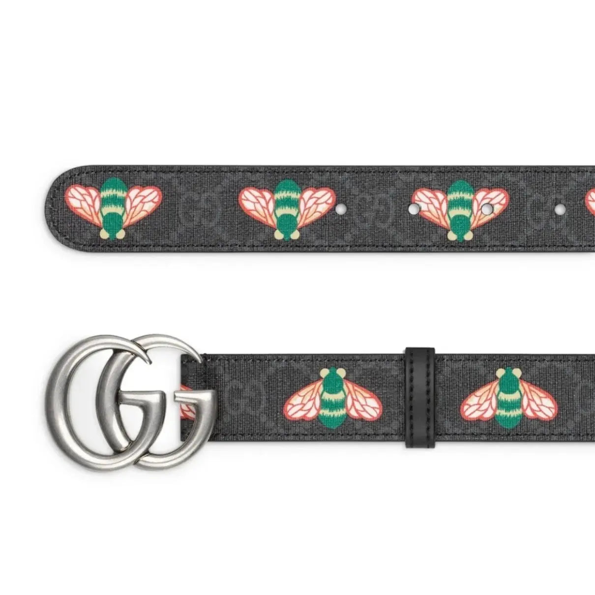 Gucci Gucci GG Supreme Bee Belt unisex size 115