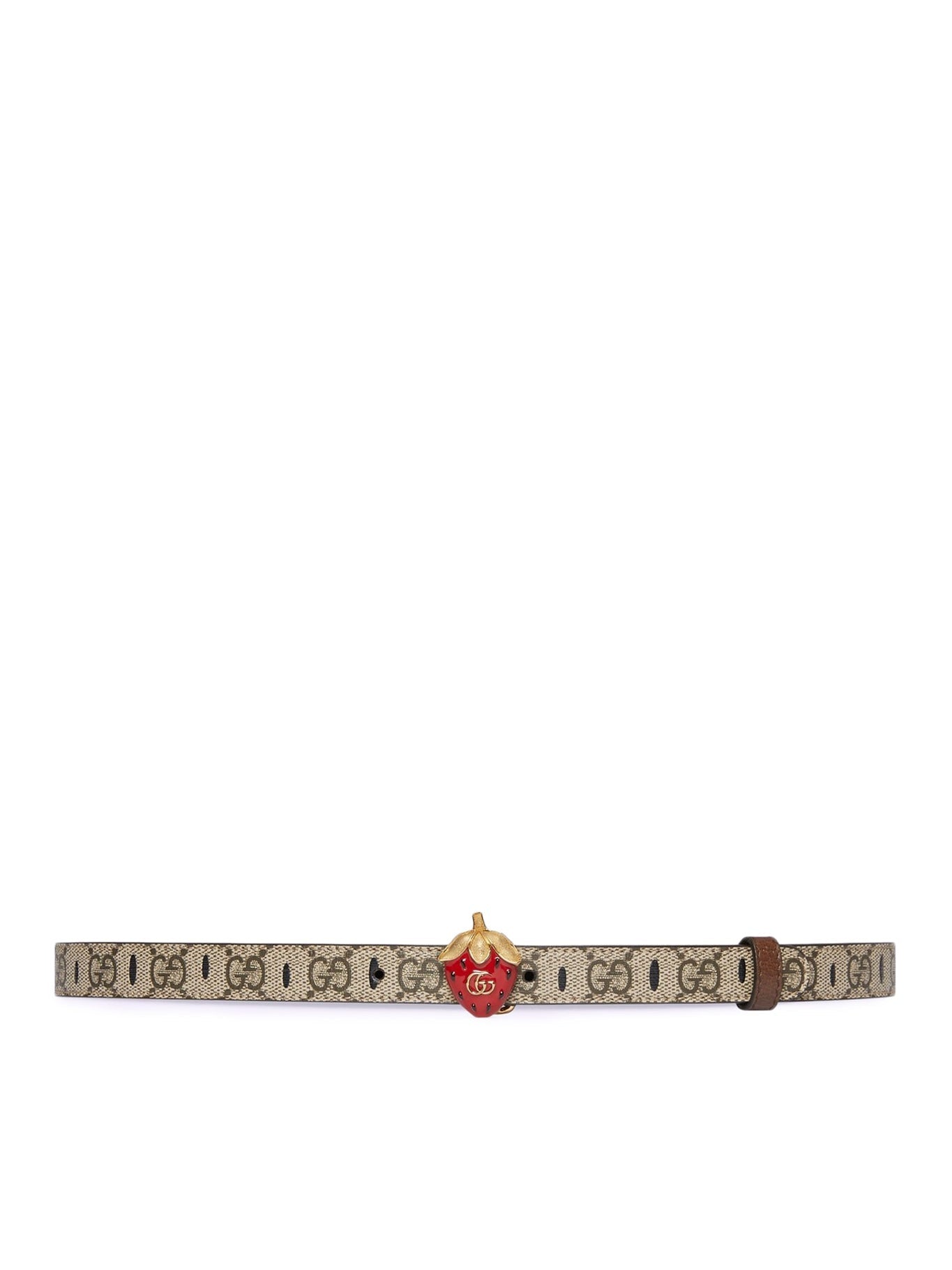 GUCCI
THIN BELT WITH STRAWBERRY BUCKLE size 115