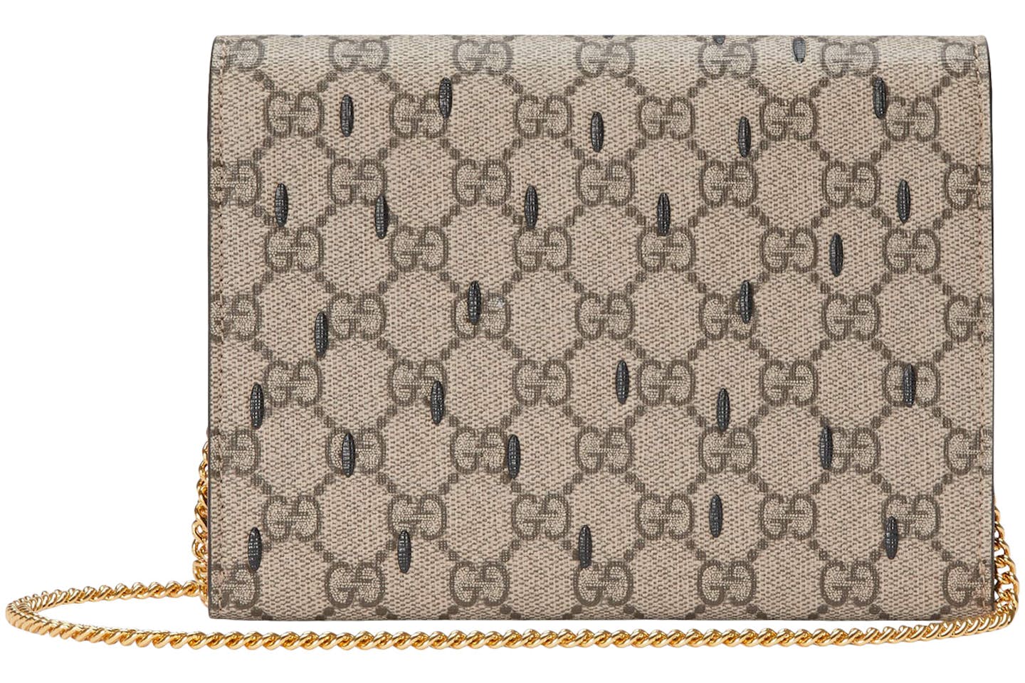 Gucci Double G Strawberry Bag
Mini GG Supreme Beige/Ebony