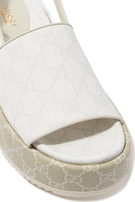 GUCCI Women’s 
Platform GG Sandal ~Size 11