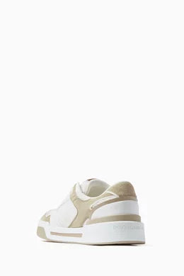 DOLCE & GABBANA New Roma Sneakers in Mesh & Leather size 9