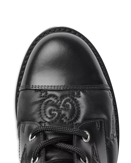 Gucci
Women's GG Quilted Platform Combat Boots size 12