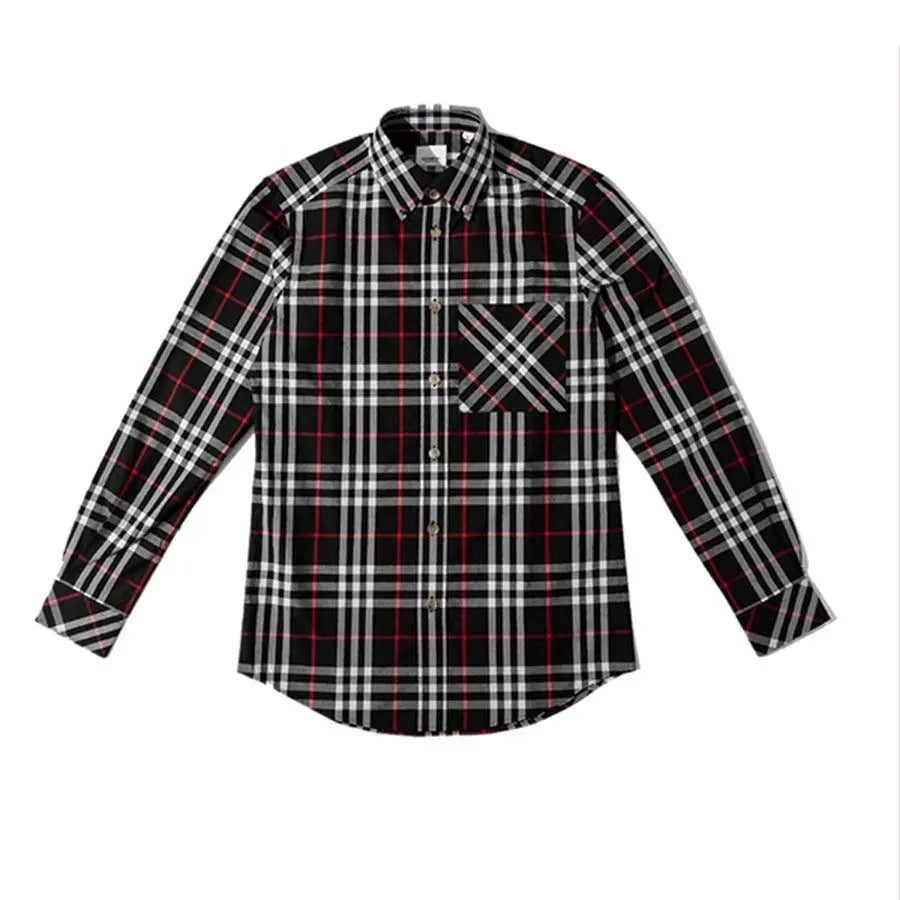Burberry
Long Sleeve Check Cotton Shirt Mens  ~ Size M