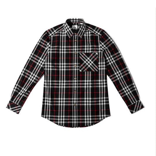 Burberry
Long Sleeve Check Cotton Shirt Mens  ~ Size M