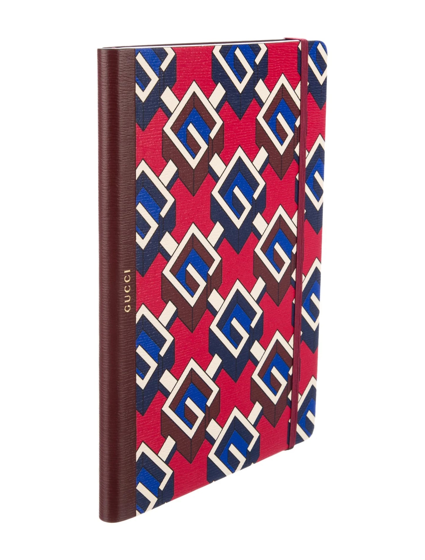 Gucci Geometric G Printed Notebook
