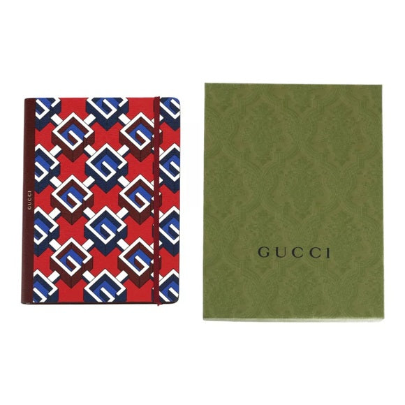 Gucci Geometric G Printed Notebook