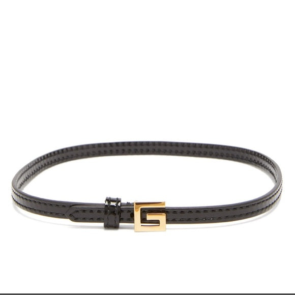 GUCCI  Gold Square G Buckle Choker