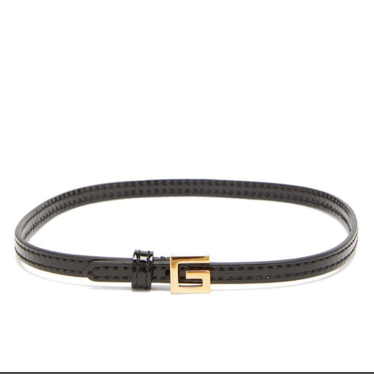GUCCI  Gold Square G Buckle Choker