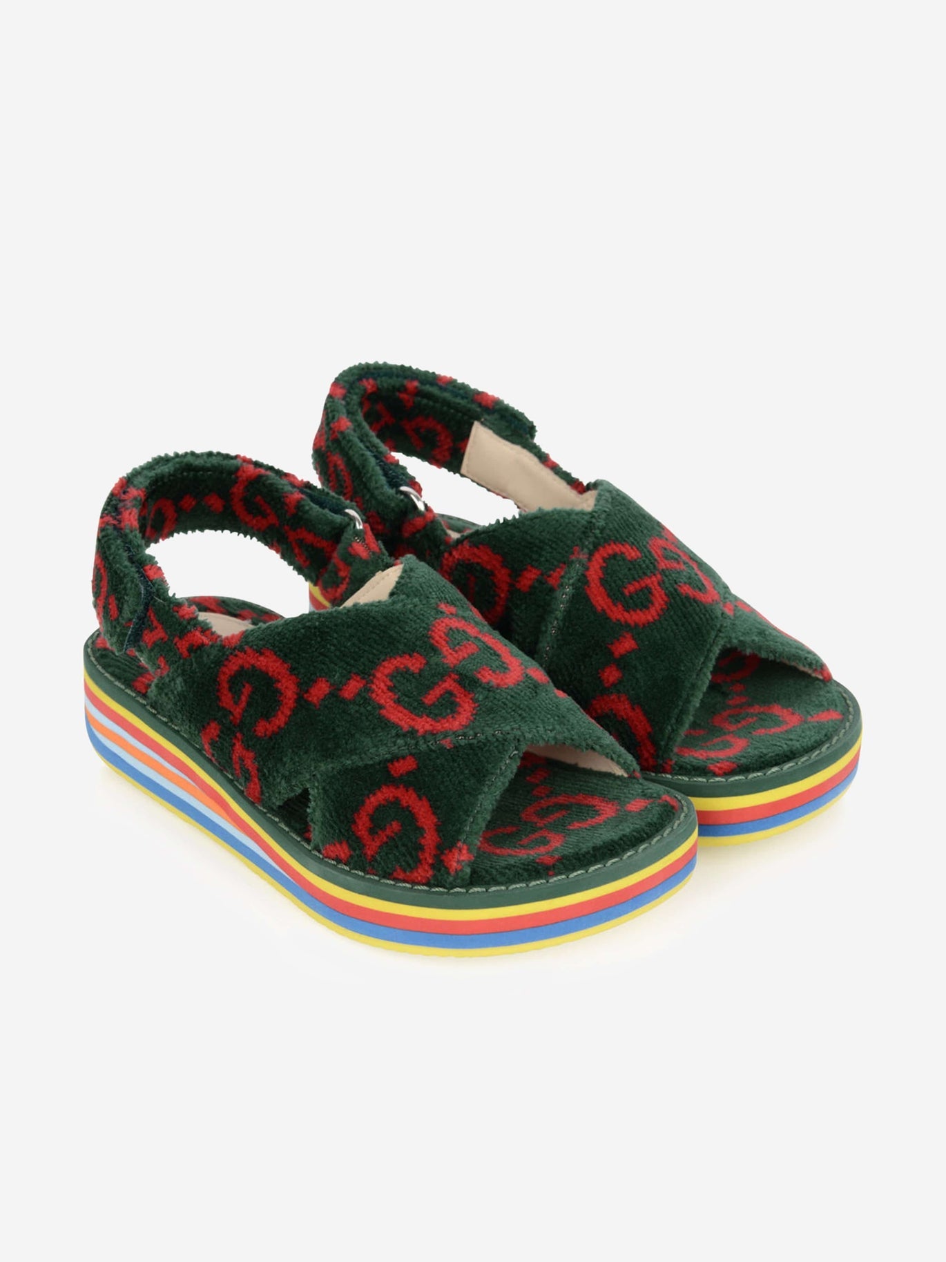 Gucci Kids Sandals - Terry Cloth Sandals size 30 us 12.5